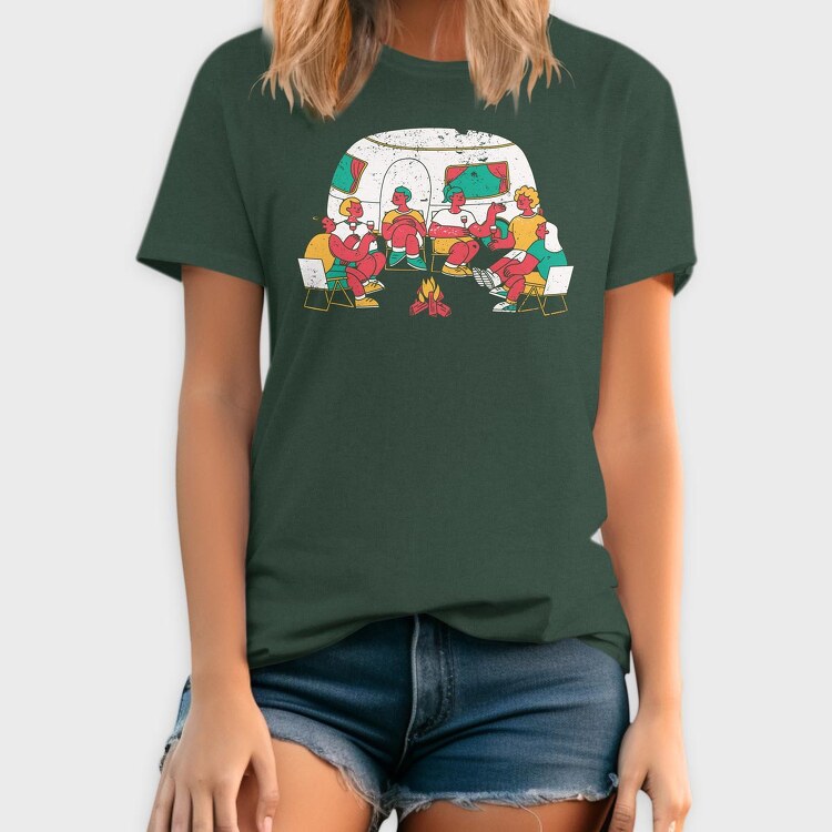 Camping People, Tricou Barbati (Unisex)