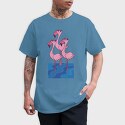 Flamingo Trio, Tricou Barbati (Unisex)