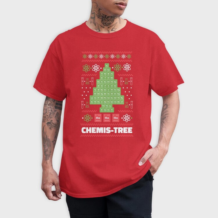 Chemis Tree, Tricou Barbati (Unisex)