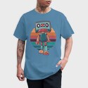 Cassette Robot, Tricou Barbati (Unisex)