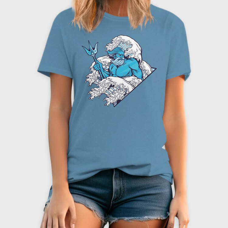 Poseidon, Tricou Barbati (Unisex)