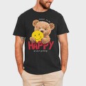 Meant to Be Happy Teddy, Tricou Barbati (Unisex)