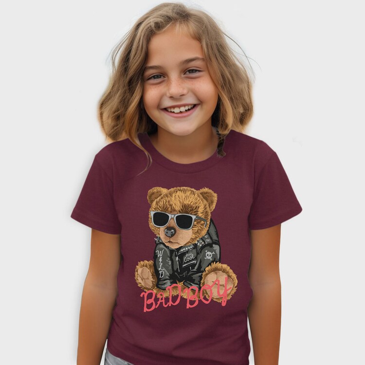 Bad Boy Teddy Bear, Tricou Copii