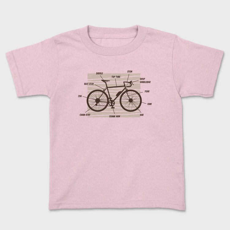 Bike Anatomy, Tricou Copii
