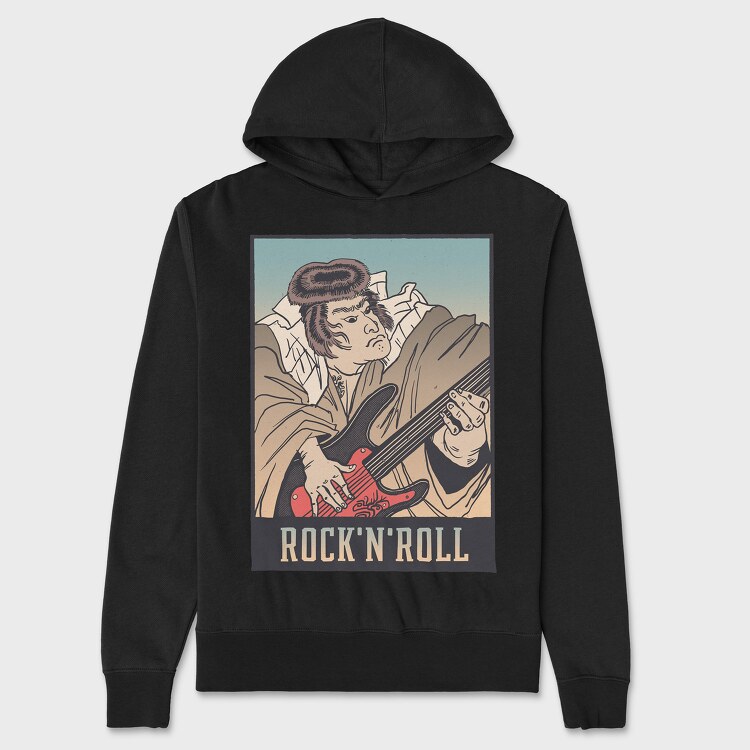 Rockand Roll Ukiyo, Hanorac Oversize Barbati (Unisex)