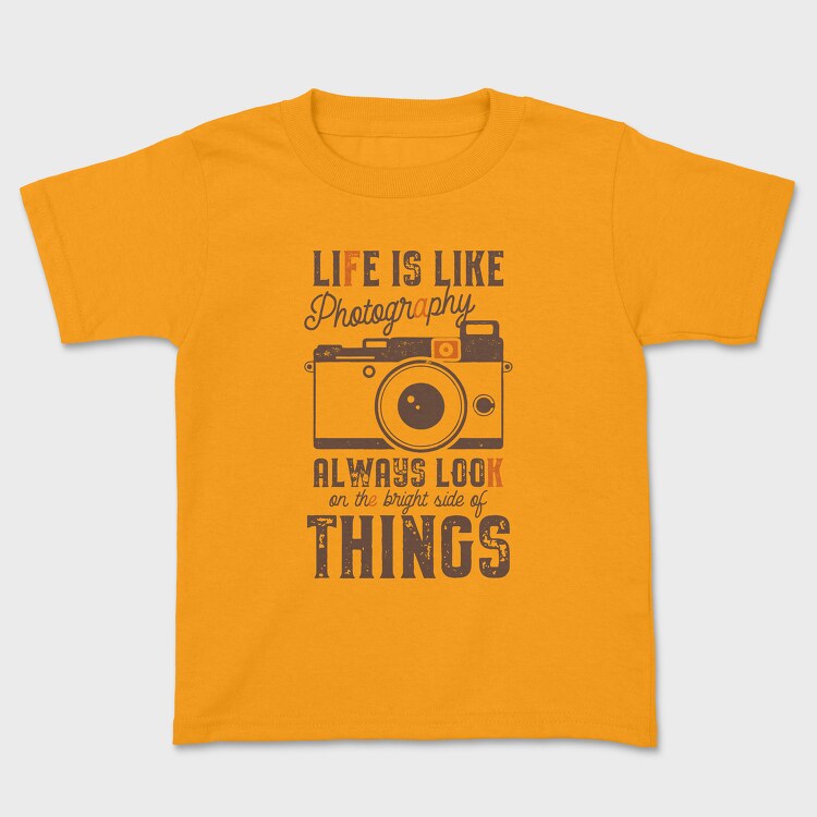 Life Is Like Photography, Tricou Copii