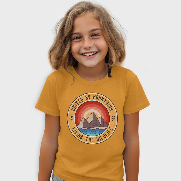 United by Mountains, Tricou Copii