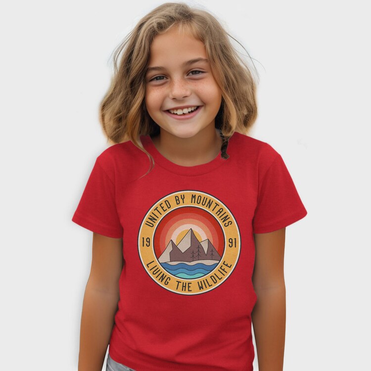 United by Mountains, Tricou Copii