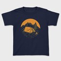 Vintage Adventure Outdoor Camping 1, Tricou Copii
