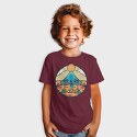 Camping Illustration, Tricou Copii