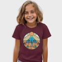 Camping Illustration, Tricou Copii