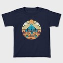 Camping Illustration, Tricou Copii