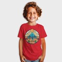 Camping Illustration, Tricou Copii
