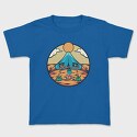 Camping Illustration, Tricou Copii