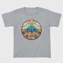 Camping Illustration, Tricou Copii