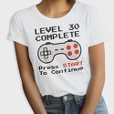 Retro Gamepad Lvl 30 Complete, Tricou Femei