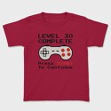 Retro Gamepad Lvl 30 Complete, Tricou Copii
