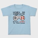 Retro Gamepad Lvl 30 Complete, Tricou Copii