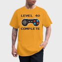Retro Gamepad Lvl 40 Complete, Tricou Barbati (Unisex)