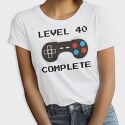 Retro Gamepad Lvl 40 Complete, Tricou Femei