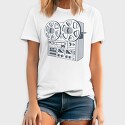 Vintage Audio Illustration 2, Tricou Barbati (Unisex)