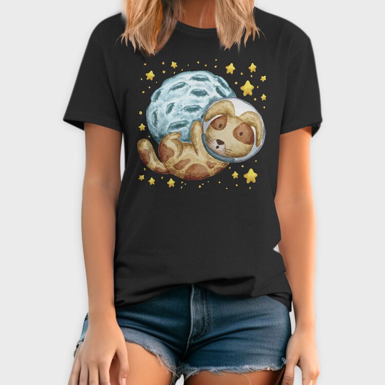 Moon Dog, Tricou Barbati (Unisex)