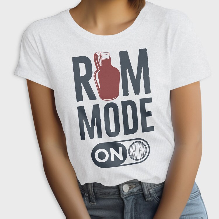 Rum Mode On, Tricou Femei