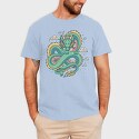 Vintage Dragon, Tricou Barbati (Unisex)