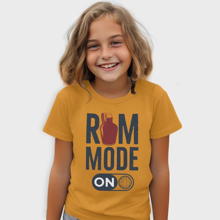Rum Mode On, Tricou Copii