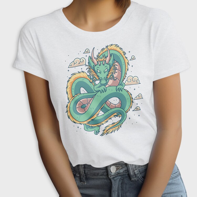 Vintage Dragon, Tricou Femei
