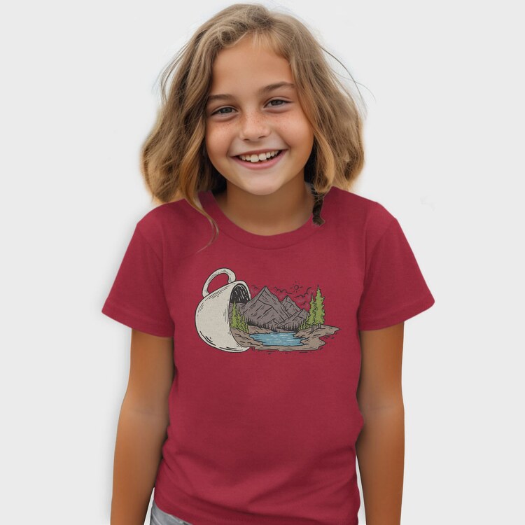 Coffee Landscape, Tricou Copii