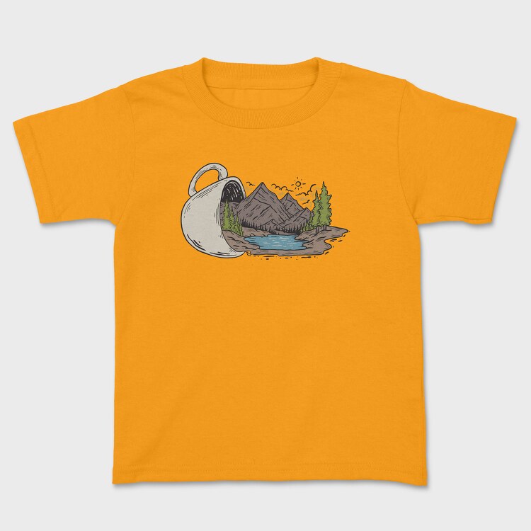 Coffee Landscape, Tricou Copii