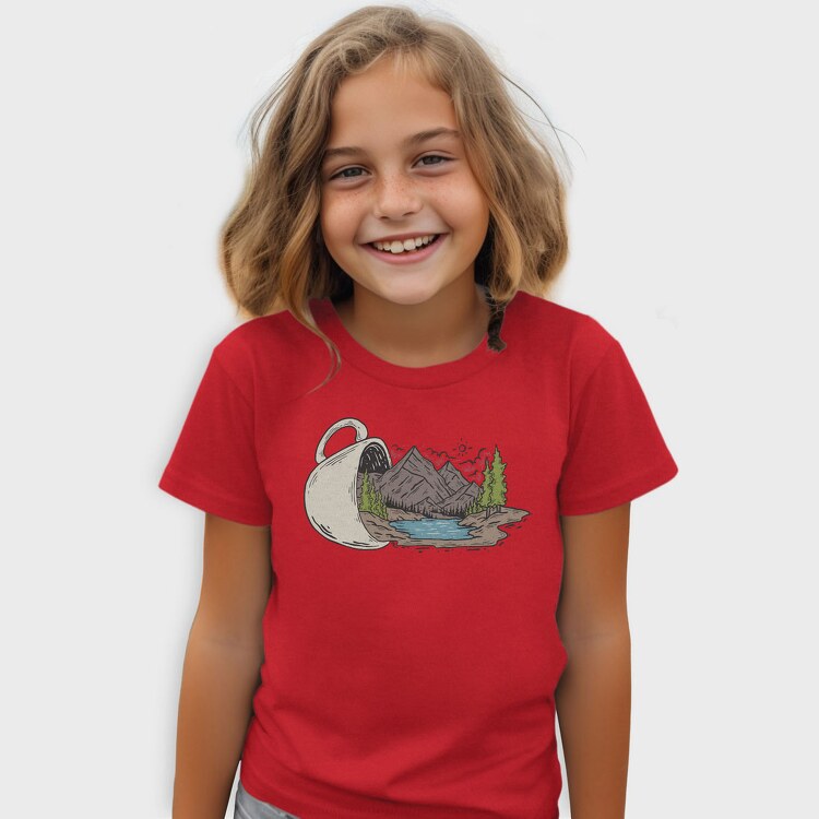 Coffee Landscape, Tricou Copii