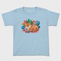 Watercolor Cat, Tricou Copii