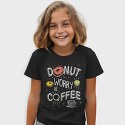 Donut Worry Be Coffee, Tricou Copii