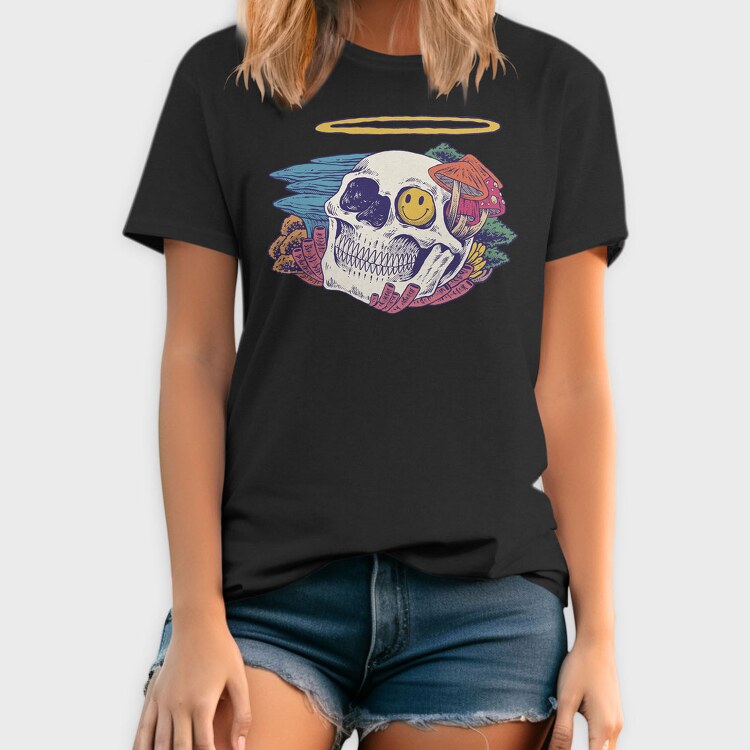 Skull Mushrooms, Tricou Barbati (Unisex)