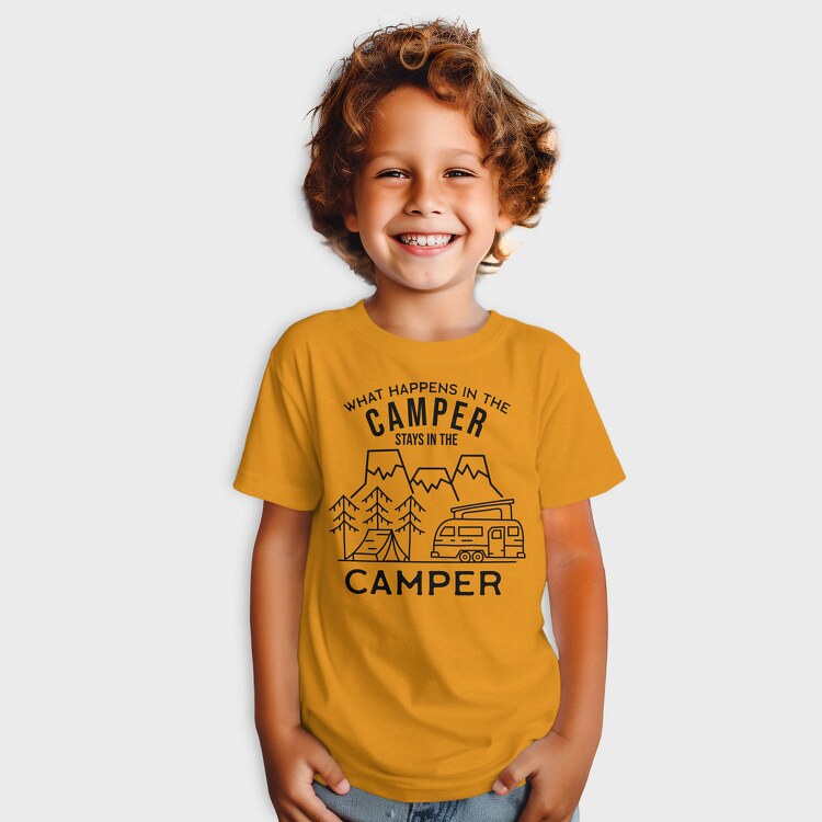 What Happens in the Camper, Tricou Copii
