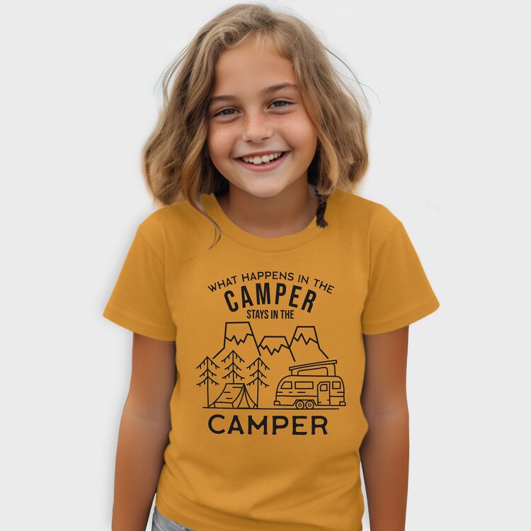 What Happens in the Camper, Tricou Copii