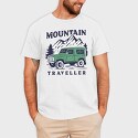 Mountain Traveller, Tricou Barbati (Unisex)