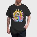 Skull Rainbow, Tricou Barbati (Unisex)