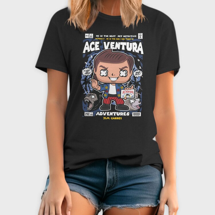 Ace Ventura, Tricou Barbati (Unisex)