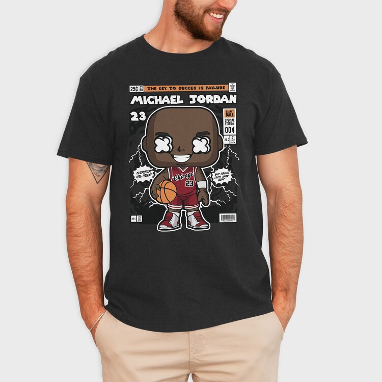 Michael Jordan, Tricou Barbati (Unisex)