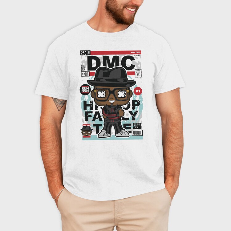 Run DMC, Tricou Barbati (Unisex)