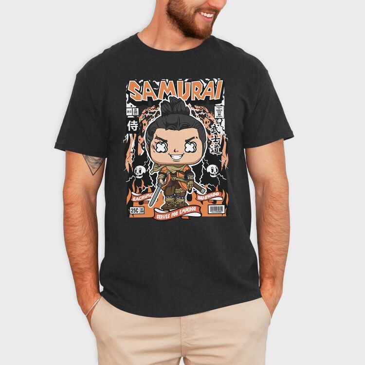 Samurai 3, Tricou Barbati (Unisex)