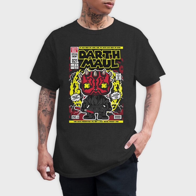 Darth Maul, Tricou Barbati (Unisex)