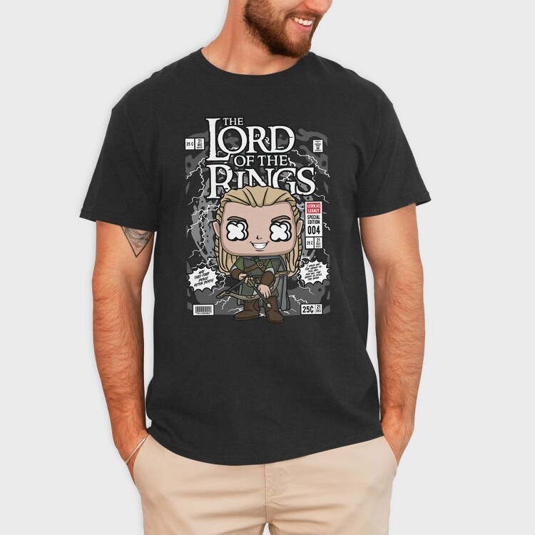 Legolas Lord Of The Rings, Tricou Barbati (Unisex)