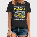 Minions Banana Racing Car, Tricou Barbati (Unisex)