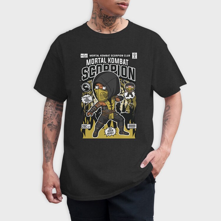 Scorpion, Tricou Barbati (Unisex)