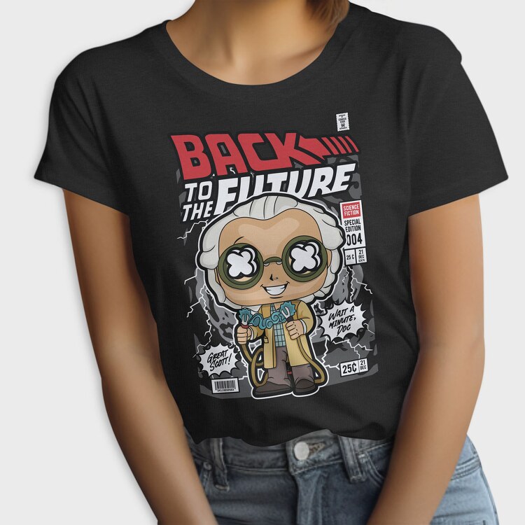 Dr Emmett Brown, Tricou Femei