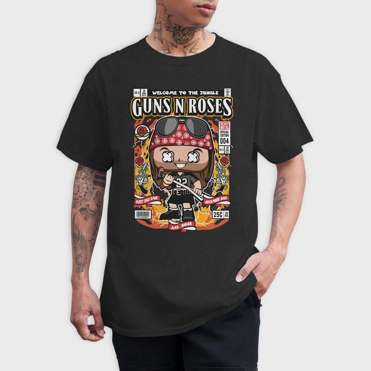Axl Rose, Tricou Barbati (Unisex)